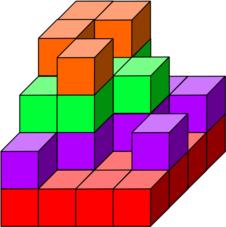 Clipart Cube Tower 06 Paper Clip Clip Art Connecting - Clipart Cube Tower 06 Paper Clip Clip Art Connecting (799x800)