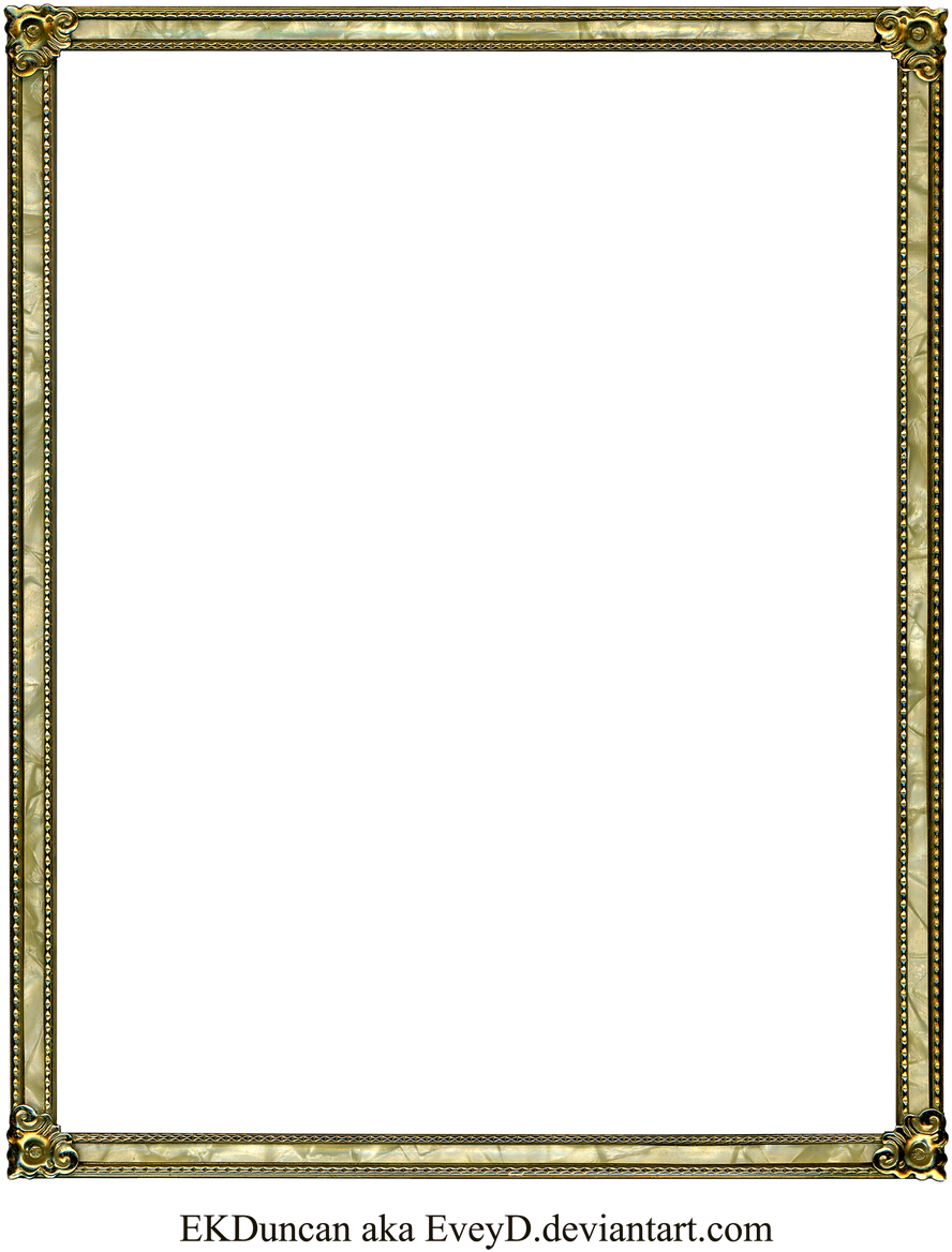 Antique Gold Vintage Frame 4 By Ekduncan By Eveyd - Antique Gold Vintage Frame 4 By Ekduncan By Eveyd (900x1174)
