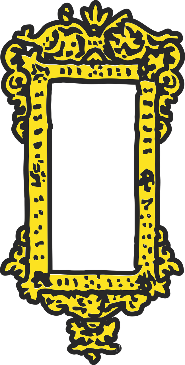 Antique Frame Clip Art (650x1280)
