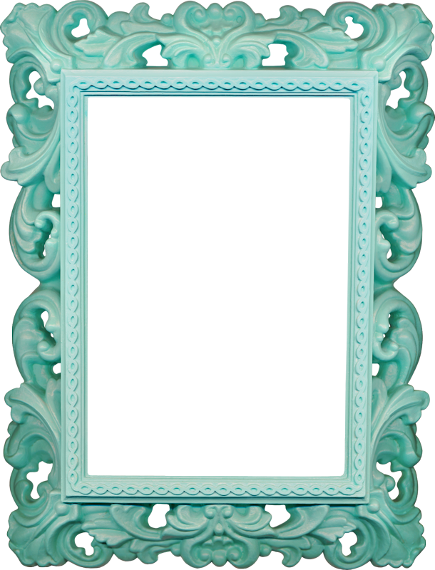 Antique Frame Blue Clipart Picture Frames Borders And - Antique Frame Blue Clipart Picture Frames Borders And (610x800)