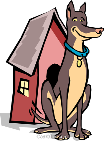 Dog Royalty Free Vector Clip Art Illustration - Dog Royalty Free Vector Clip Art Illustration (353x480)