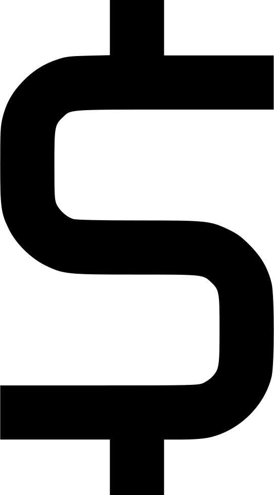 Sign Dollar Svg Png Icon Free Download - Sign Dollar Svg Png Icon Free Download (542x980)