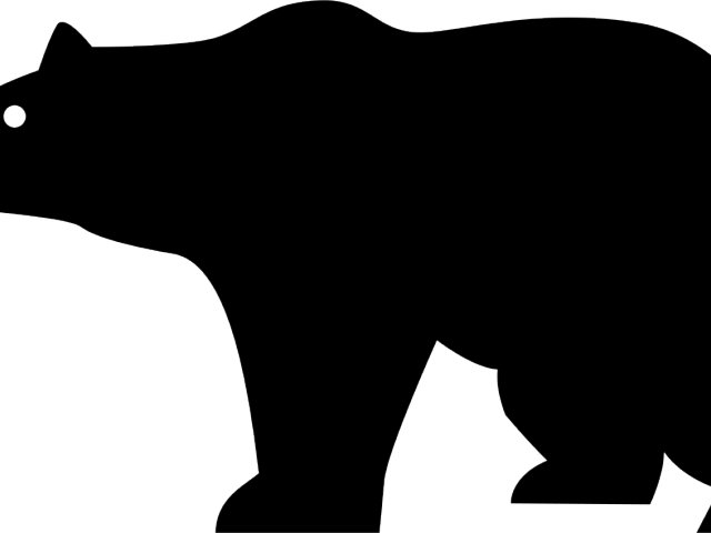 Realistic Clipart Black Bear - Realistic Clipart Black Bear (640x480)