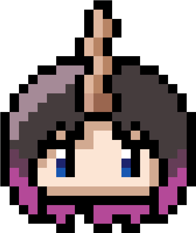 Fan Maidpixel Art - Fan Maidpixel Art (1920x1920)