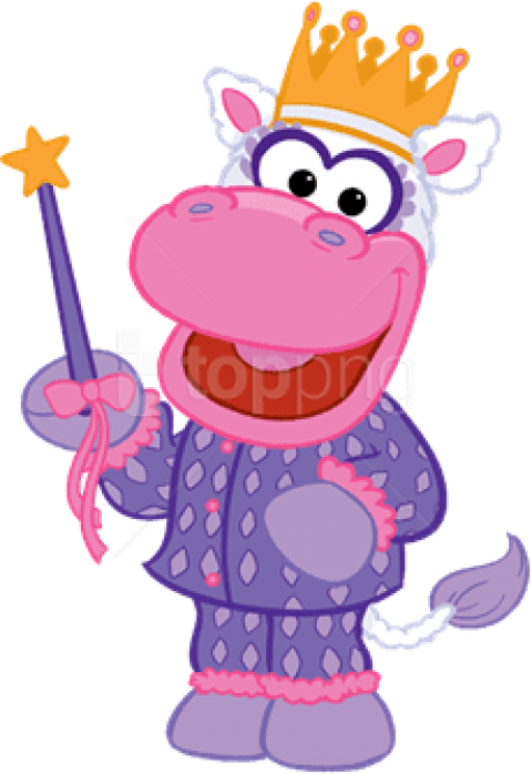 Cowbella With Crown Cartoon - Cowbella With Crown Cartoon (480x698)