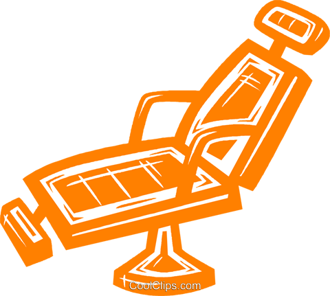 Dentists Chair Royalty Free Vector Clip Art Illustration - Dentists Chair Royalty Free Vector Clip Art Illustration (480x431)