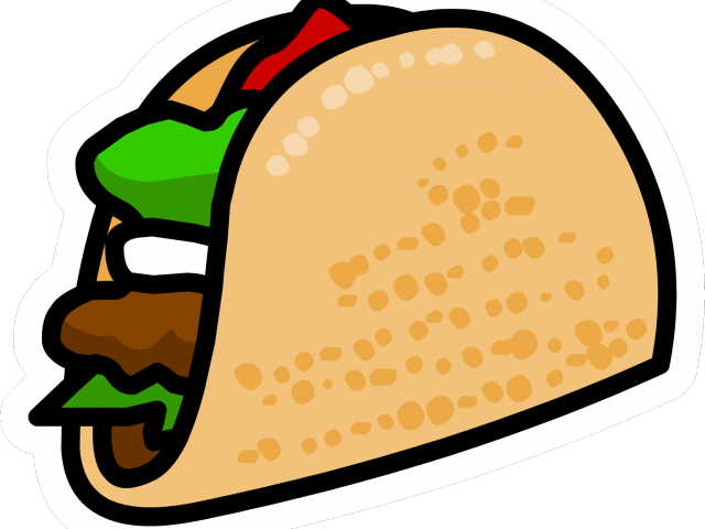 Taco Clipart Two - Taco Clipart Two (640x480)