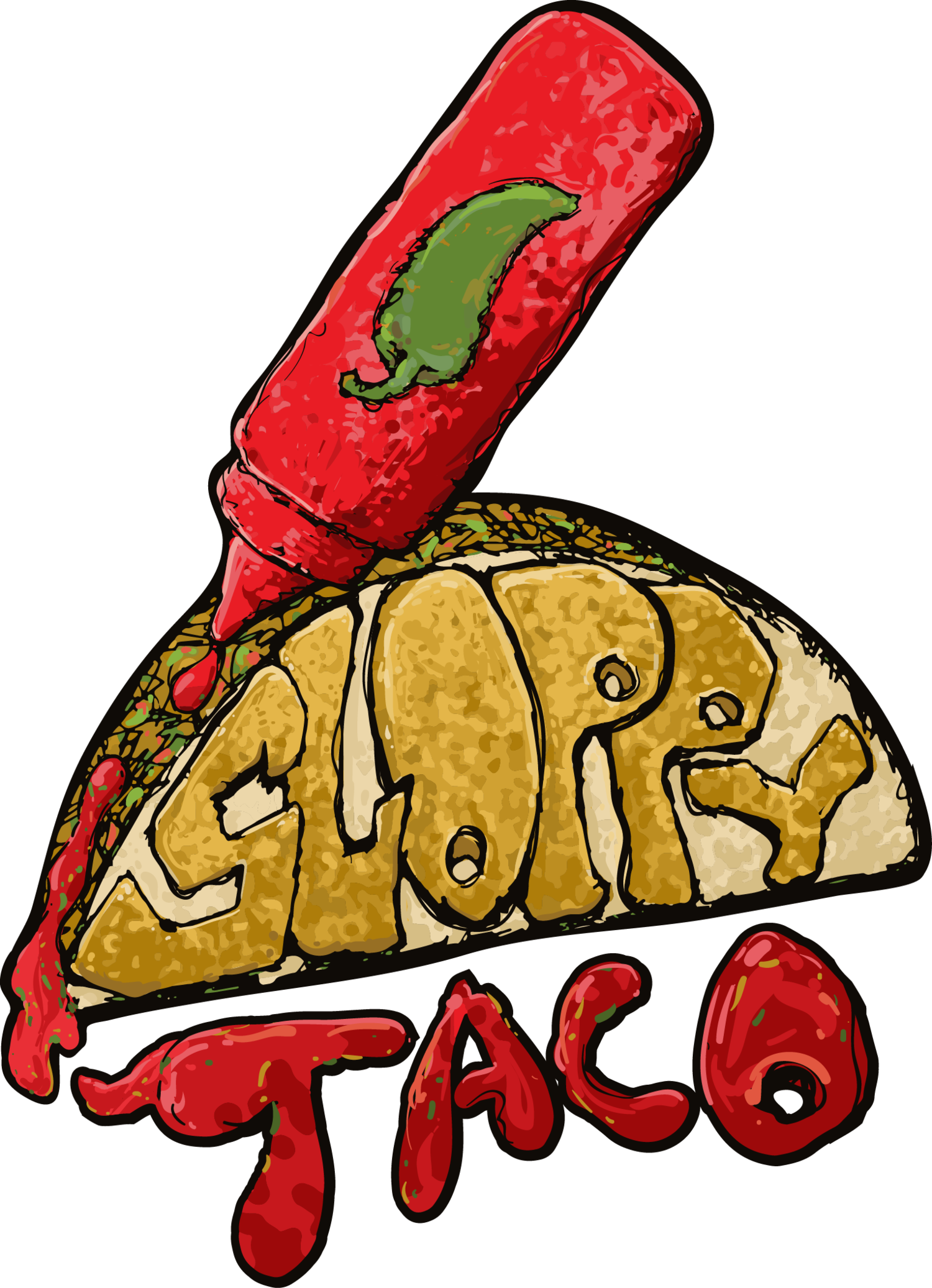 Tacos Graphic Royalty - Tacos Graphic Royalty (1500x2073)