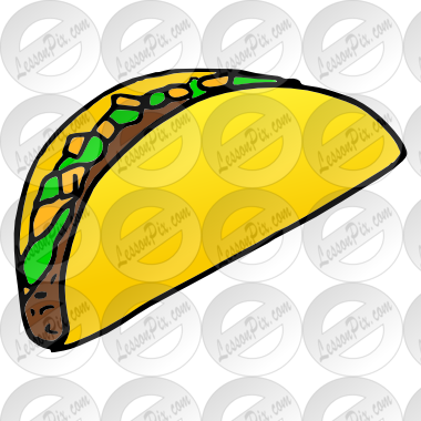 Taco Picture For Classroom Therapy Use - Taco Picture For Classroom Therapy Use (380x380)