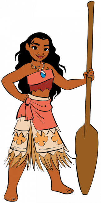 Picturesque Design Moana Clipart - Picturesque Design Moana Clipart (324x650)