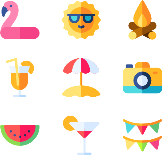 Summer Party Png - Summer Party Png (600x564)
