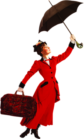 Mary Poppins Clipart - Mary Poppins Clipart (280x461)