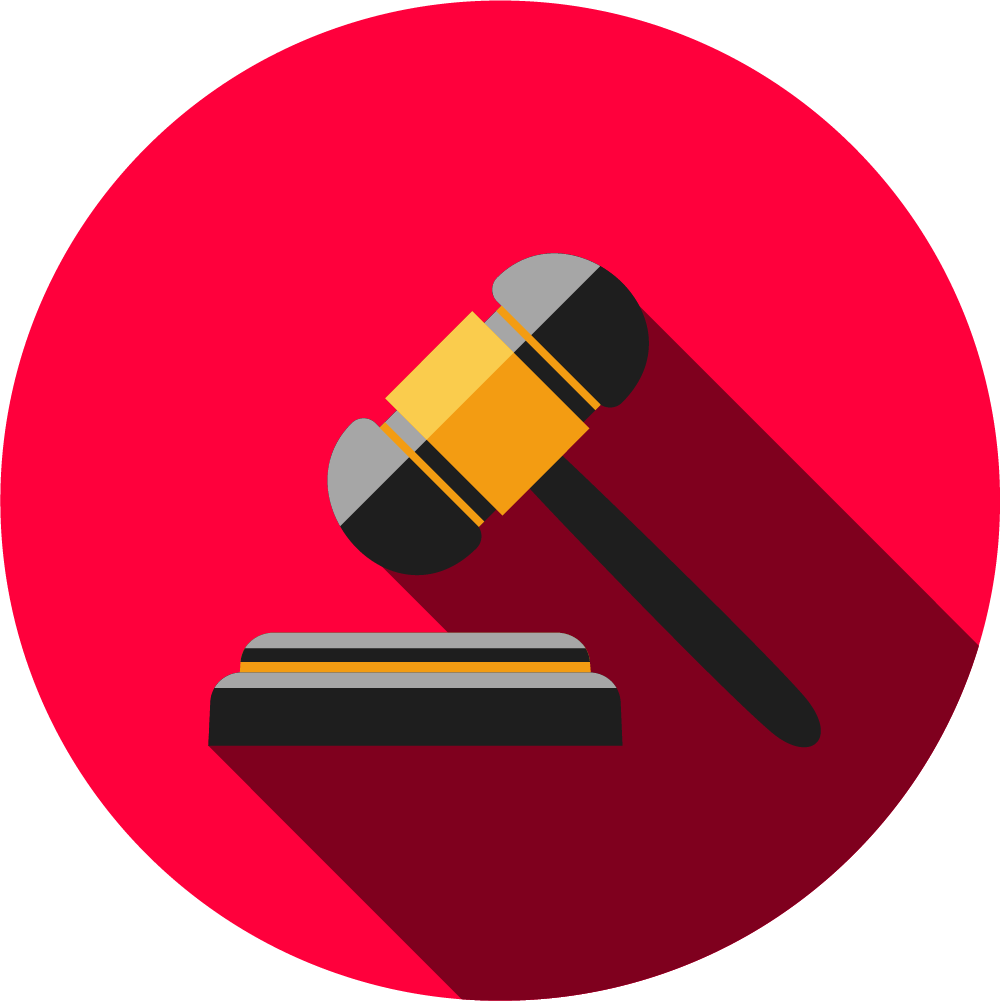Gavel Clipart Red - Gavel Clipart Red (1000x1001)