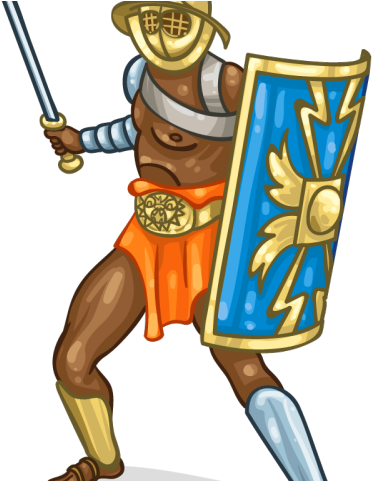 Gladiator Clipart Transparent - Gladiator Clipart Transparent (640x480)