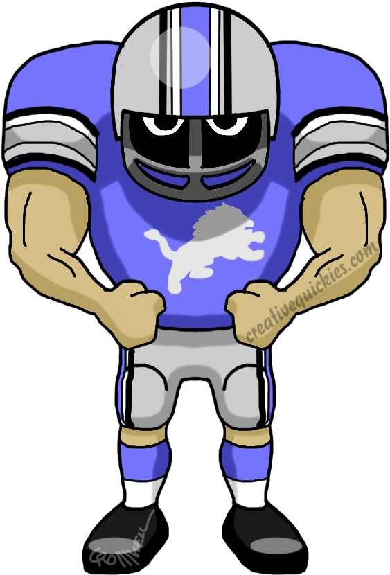 Detroit Michigan Lions - Detroit Michigan Lions (752x940)