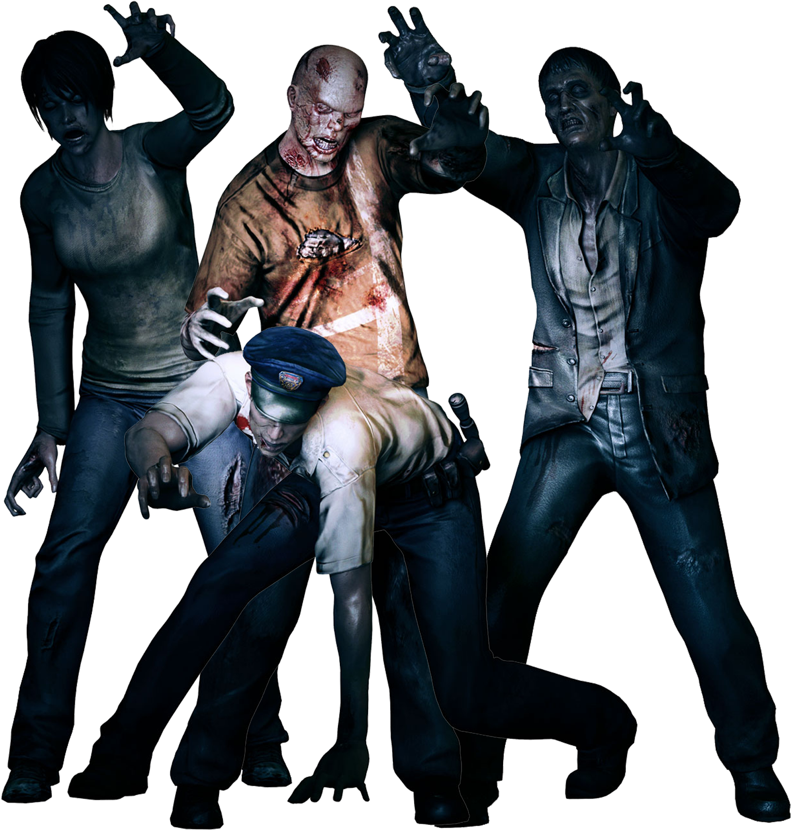 Zombie Png Clipart - Zombie Png Clipart (1827x1800)