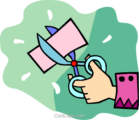 Clipart Scissors Paper - Clipart Scissors Paper (480x415)