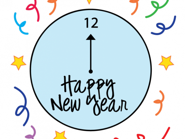 New Year Clipart - New Year Clipart (640x480)