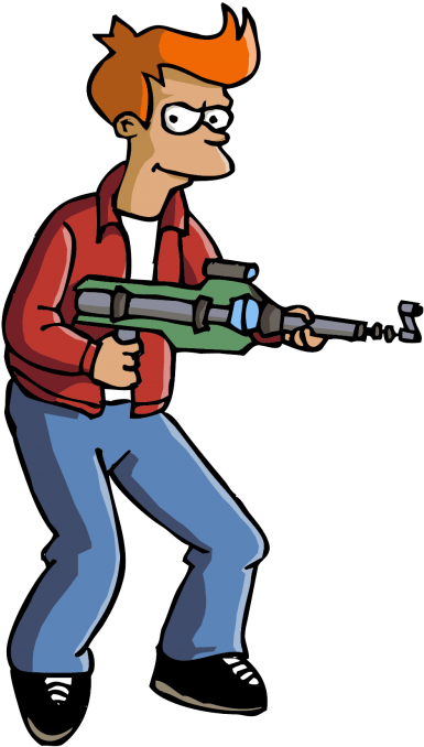 Free Png Download Futurama Fry Gun Clipart Png Photo - Free Png Download Futurama Fry Gun Clipart Png Photo (480x759)