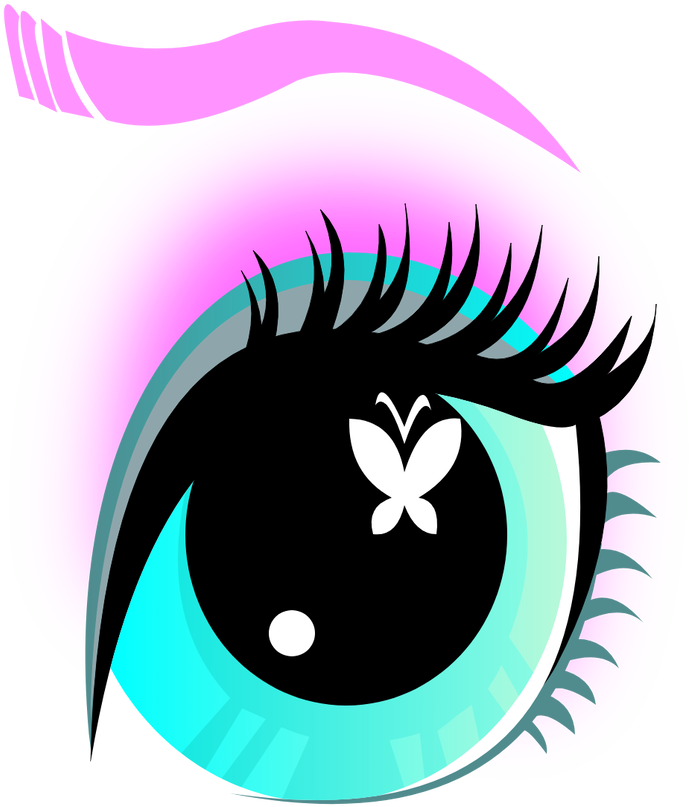 School Spirit Fluttershy Doll Eye Design By Santamouse23 - School Spirit Fluttershy Doll Eye Design By Santamouse23 (894x894)