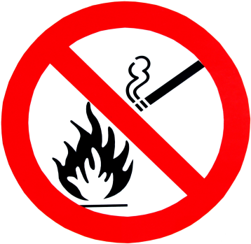 No Smoking, No Fire, Sign Png Png Images - No Smoking, No Fire, Sign Png Png Images (400x405)