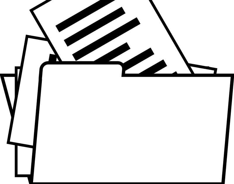 Folders Drawing Clipart File Folders Drawing Clip Art - Folders Drawing Clipart File Folders Drawing Clip Art (800x630)