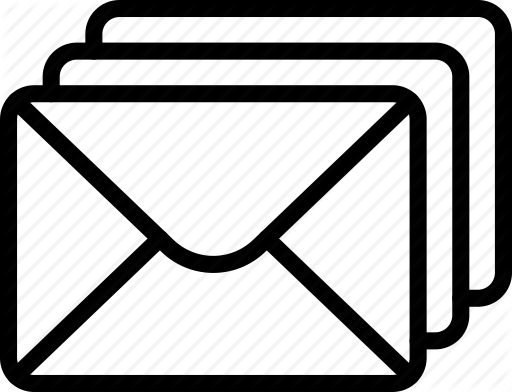Outline By Smashicons Envelopes Letter Message Stacked - Outline By Smashicons Envelopes Letter Message Stacked (512x392)