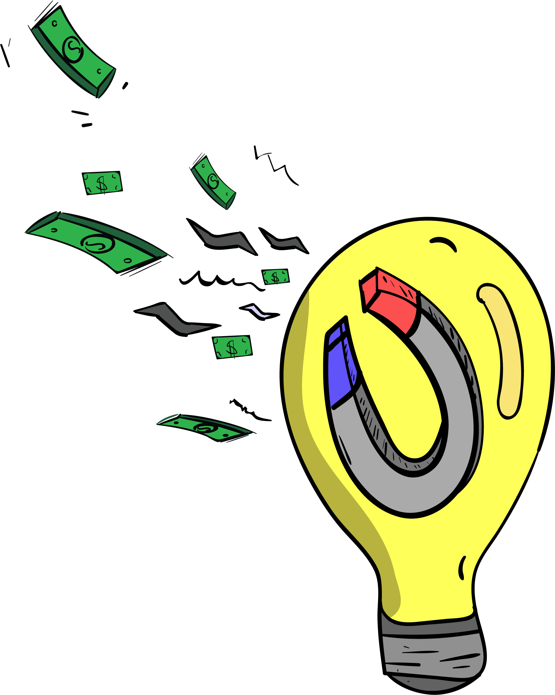 Money Attraction Graphic - Money Attraction Graphic (2287x2906)