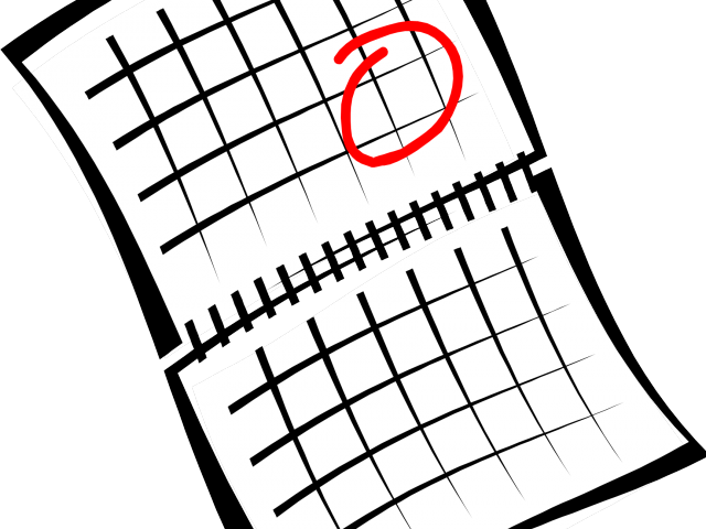 Calendar Clipart Timeline - Calendar Clipart Timeline (640x480)