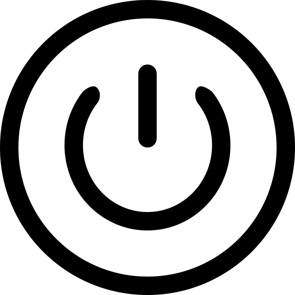 Power Button Png - Power Button Png (980x980)