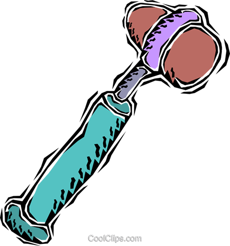 Reflex Tester Royalty Free Vector Clip Art Illustration - Reflex Tester Royalty Free Vector Clip Art Illustration (448x480)