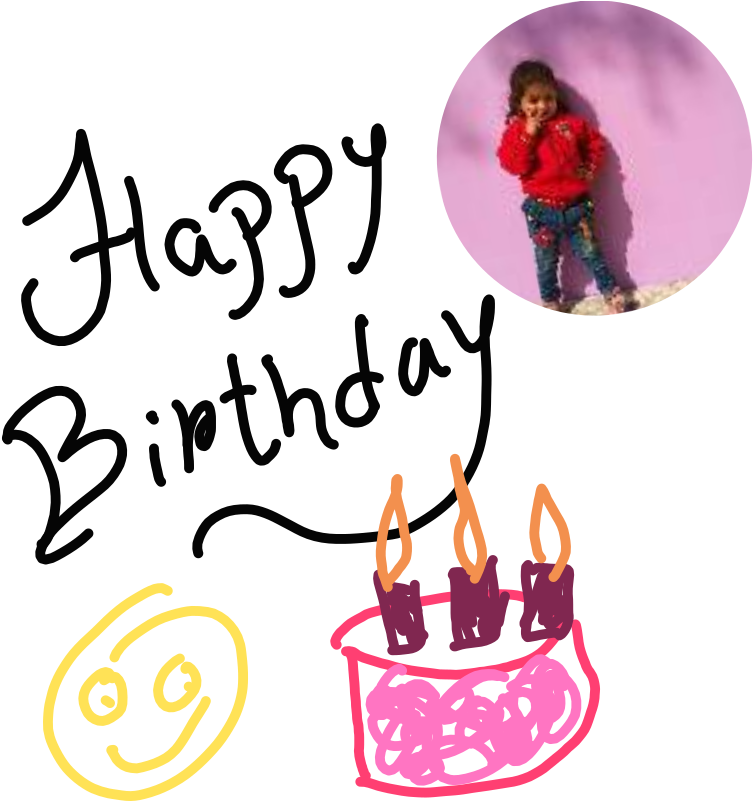 Happy Birthday Cute Little - Happy Birthday Cute Little (800x800)