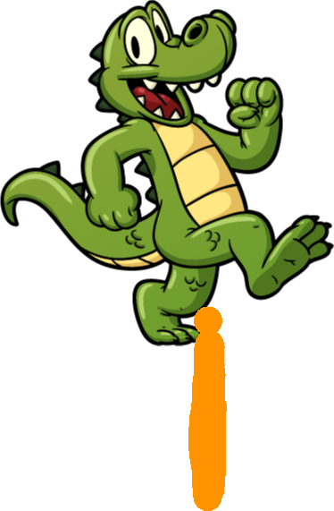 Cartoon Crocodiles - Cartoon Crocodiles (374x571)
