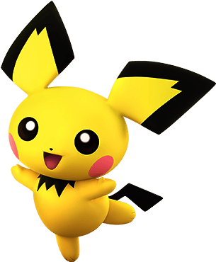 Pichu Super Smash Bros Ultimate - Pichu Super Smash Bros Ultimate (400x452)