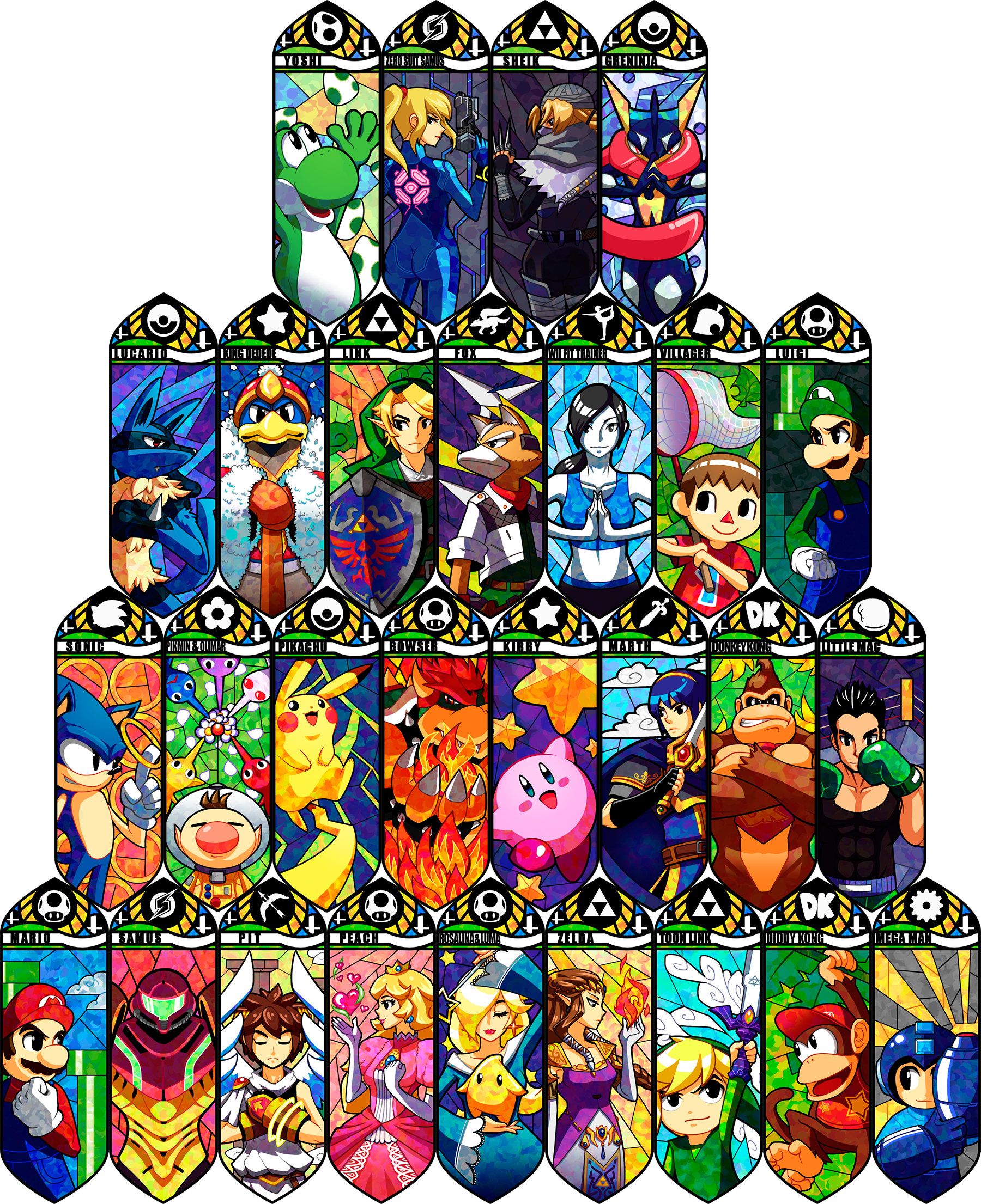 Super Smash Bros - Super Smash Bros (1800x2211)
