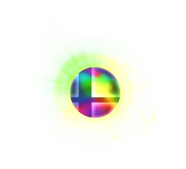 Item Smash Ball Super Smash Bros Miiverse - Item Smash Ball Super Smash Bros Miiverse (384x348)