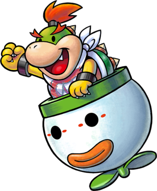 Official Artwork Of Bowser Jr - Official Artwork Of Bowser Jr (320x388)