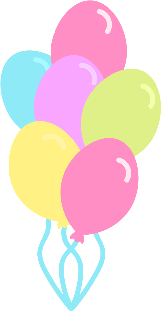 Clip Art Colorful Balloons Transprent Png - Clip Art Colorful Balloons Transprent Png (1300x1300)