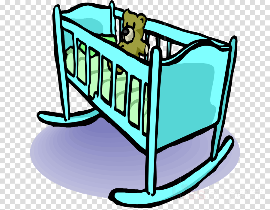 Baby Cradle Clip Art Clipart Baby Bedding Cots Clip - Baby Cradle Clip Art Clipart Baby Bedding Cots Clip (900x700)