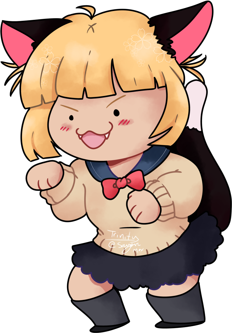 Dabee, Tomura Bunaraki, And Himikitty Toga All Available - Dabee, Tomura Bunaraki, And Himikitty Toga All Available (1280x1412)