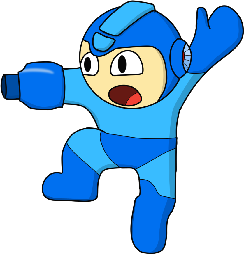 Mega Man Jumping/shooting Remake - Mega Man Jumping/shooting Remake (960x960)