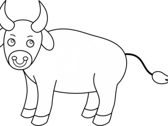 Bulls Clipart Line Art - Bulls Clipart Line Art (640x480)