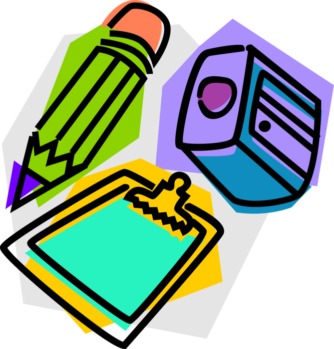 Vector Illustration Of Graphite Pencil Writing Or Drawing - Vector Illustration Of Graphite Pencil Writing Or Drawing (669x700)