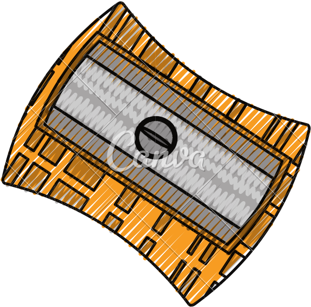 Pencil Sharpener Isolated Icon - Pencil Sharpener Isolated Icon (800x800)