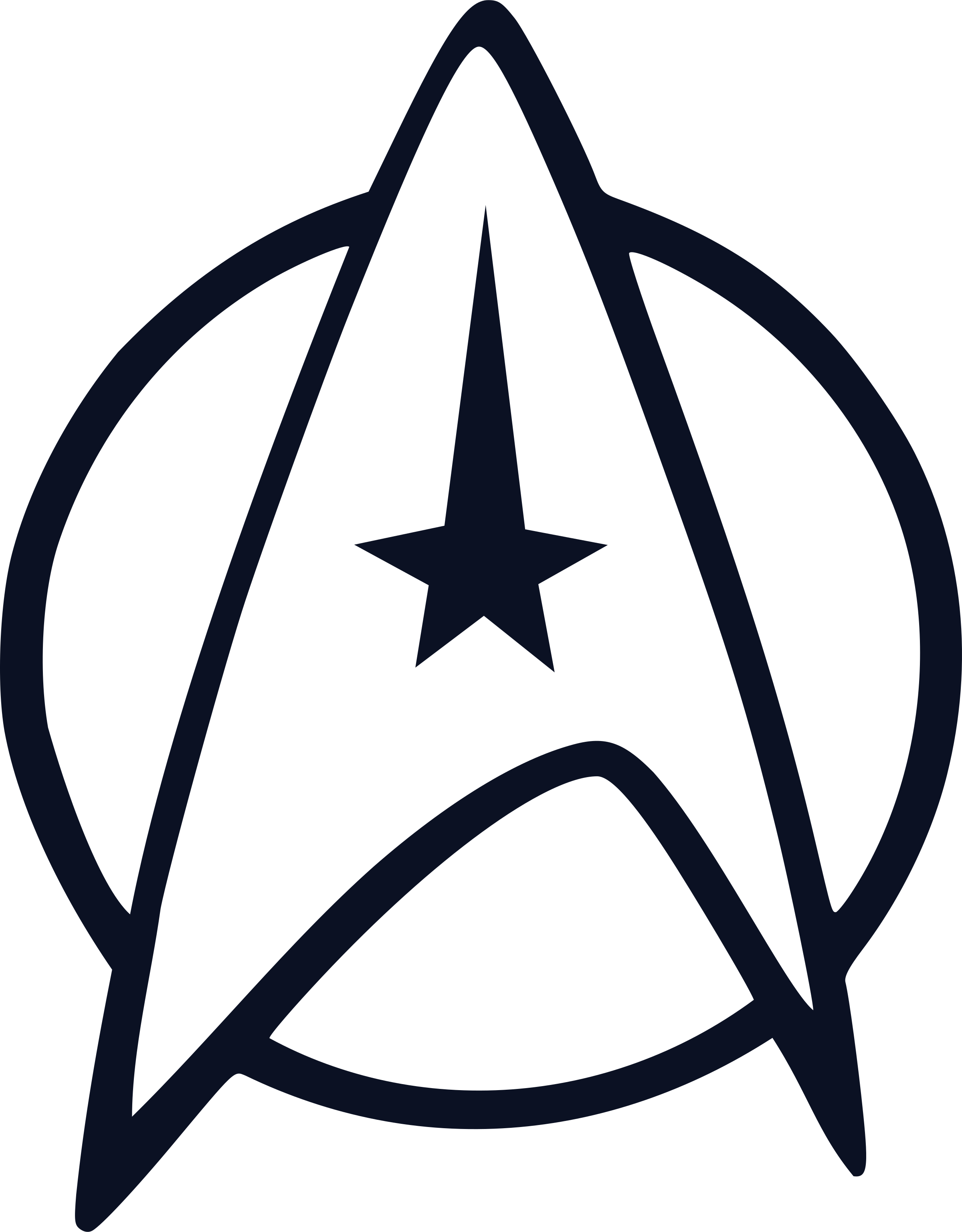 Vector Graphics Star Trek Clip Art Starfleet Logo - Vector Graphics Star Trek Clip Art Starfleet Logo (2400x3074)