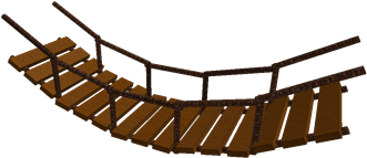 Rope Bridge Clipart Fantasy - Rope Bridge Clipart Fantasy (420x420)