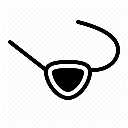 Eye Patch Clipart Pirate Symbol - Eye Patch Clipart Pirate Symbol (512x512)