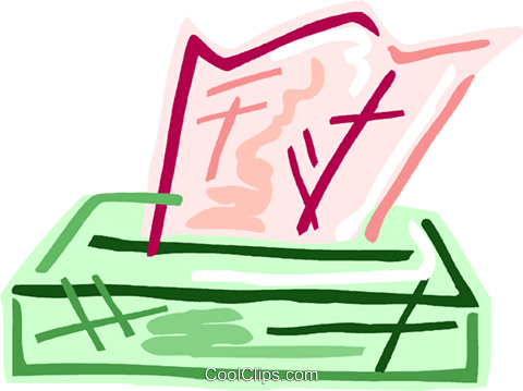 Facial Tissue Royalty Free Vector Clip Art Illustration - Facial Tissue Royalty Free Vector Clip Art Illustration (480x359)
