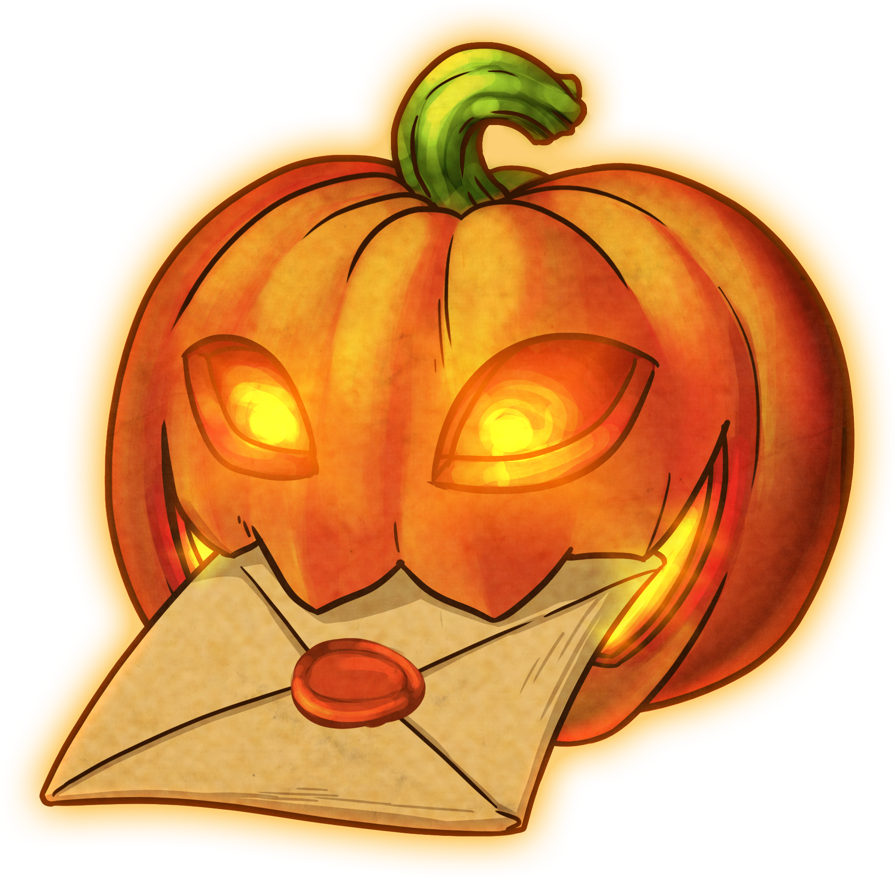 Pumpkin Clipart Row - Pumpkin Clipart Row (2000x2000)