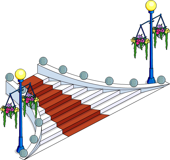 Resort Stairway - Resort Stairway (586x550)